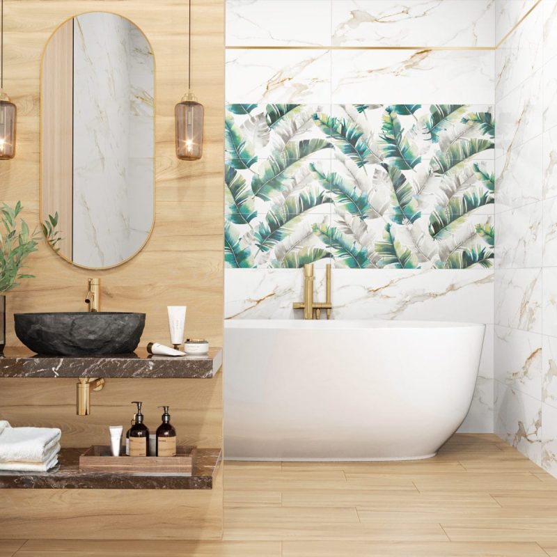 Delacora Barbados Плитка - Плитка в ванну - Отделка плиткой