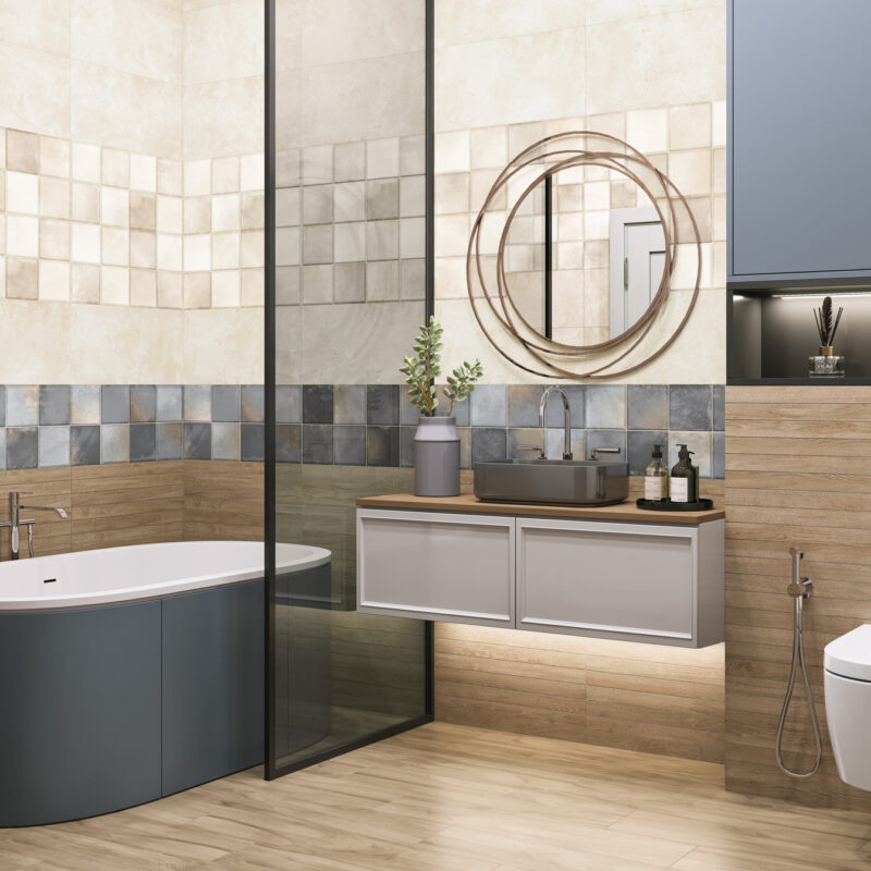 настенная плитка Superior 300×600 бежево-кремовая