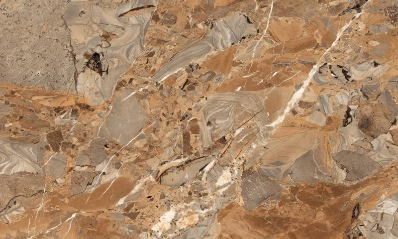 Maimoon Ceramica HG Glossy Breccia Fantastico Brown 800x1600