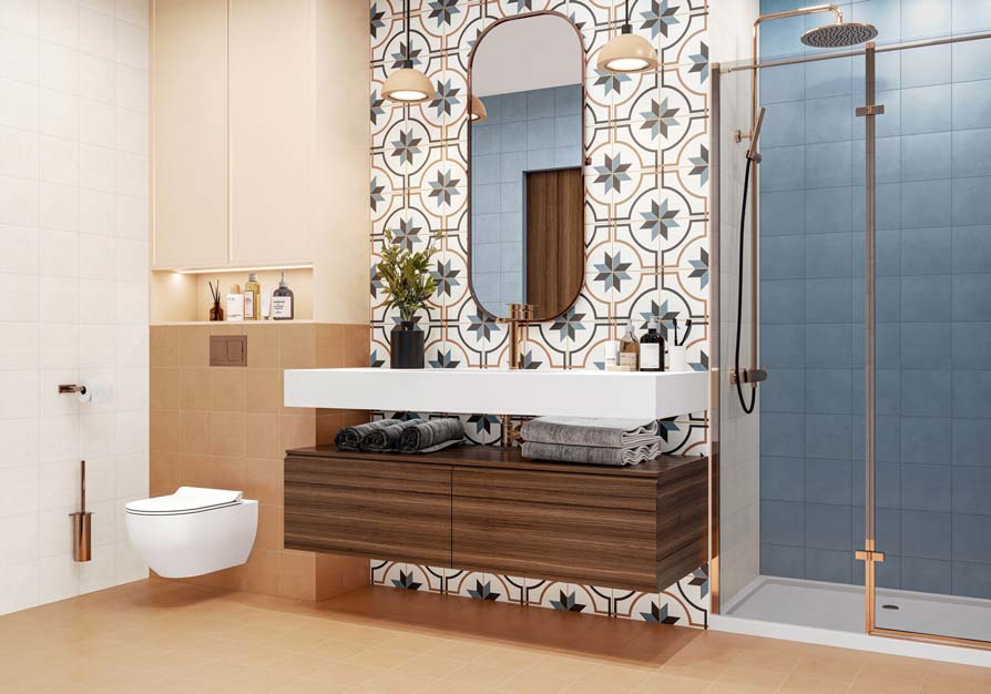 Керамогранит New Trend Design Art BRONZE 200x200 Минск